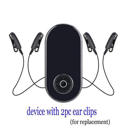 CES Microcurrent Sleep Aid Device Insomnia Anxiety Headache Relief Electric Ear Clip Type Acupuncture Fast Sleep Instrument